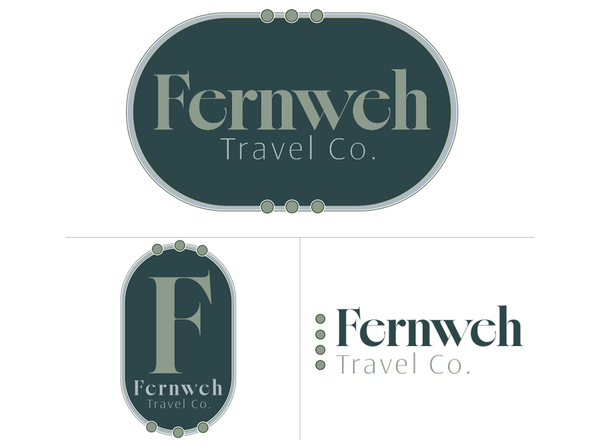 Fernweh Travel Co. – Pre-Made Travel Brand Identity & Logo Kit