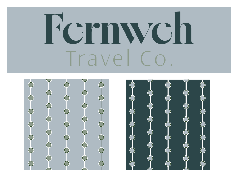 Fernweh Travel Co. – Pre-Made Travel Brand Identity & Logo Kit