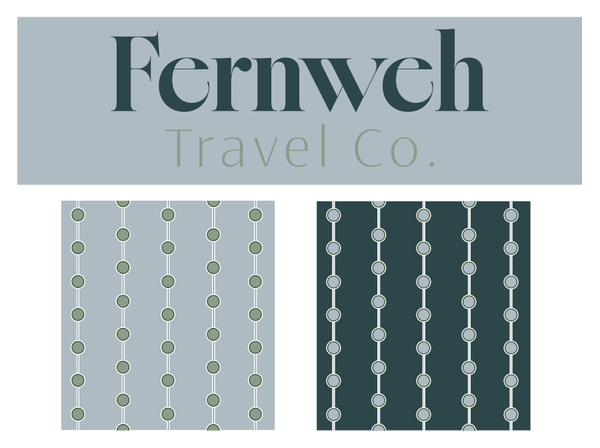 Fernweh Travel Co. – Pre-Made Travel Brand Identity & Logo Kit